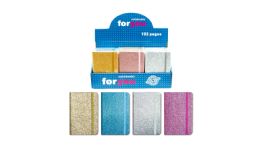 24 Wholesale Notebook Glitter