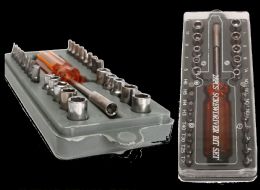 36 Pieces 28 Pc Screwdriver Bit Set - Screwdrivers and Sets