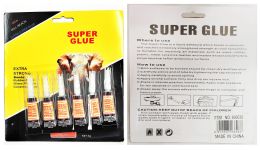 72 Pieces 6 Piece Super Glue - Glue