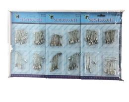120 Pieces Assorted Sizes Safety Pin Kit - Sewing Supplies