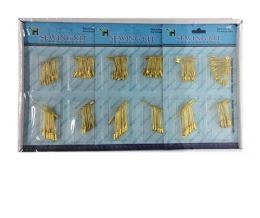 120 Pieces Assorted Sizes Safety Pin Kit - Sewing Supplies