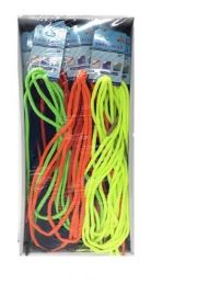 480 Pieces Round Assorted Color Shoelaces 48 Inches Casual Formal - Footwear Accessories