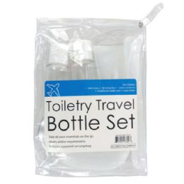 24 pieces Toiletry Travel Bottle Set - Travel & Luggage Items