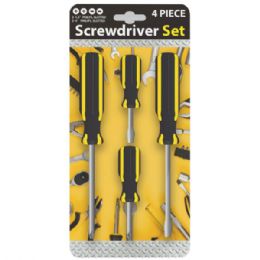 24 pieces 4 Pack Assorted Head Screwdriver Set - Screwdrivers and Sets