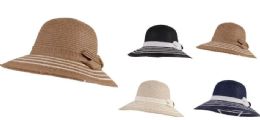 36 Pieces Women's Bucket Straw Sun Hat - Sun Hats