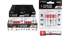 24 Pieces 4 Pack Aaa Alkaline Batteries - Batteries
