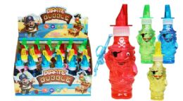 24 Pieces Bubbles With Whistle (pirate) - Bubbles