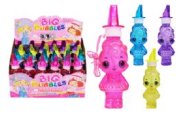 24 Pieces Bubbles With Whistle (girl) - Bubbles