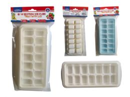 24 Pieces Ice Cube Tray With Lid - Freezer Items