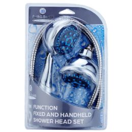 6 Wholesale 2 Piece Shower Head With Stainless Steel Hose