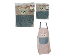 48 Pieces Apron With Hand Towel Sides And Pocket - Kitchen Aprons