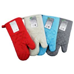 48 of Prntd Silicone Oven Mitt 7"x12.5"
