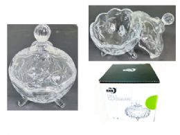 48 of Glass Sugar Bowl, Candy Jar