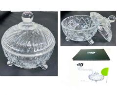 48 of Glass Sugar Bowl, Candy Jar