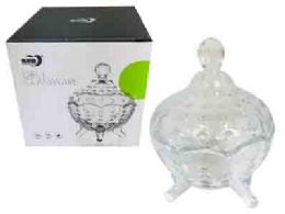48 of Glass Sugar Bowl, Candy Jar