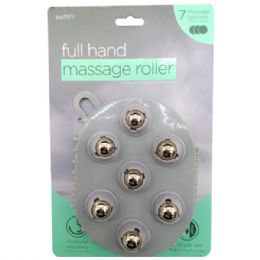 12 pieces Swift Fit Gray 4 Sides Full Hand Massage Roller With 7 Spheres - Back Scratchers and Massagers