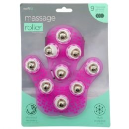 12 pieces Swift Fit Pink MultI-Purpose Palm Massage Roller With 9 Spheres - Back Scratchers and Massagers