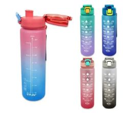 60 of 900ml Frosted Sports Bottle