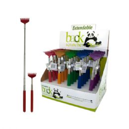 25 pieces Colorful Back Scratcher Countertop Display - Back Scratchers and Massagers