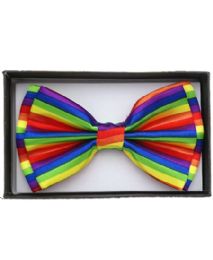 12 pieces of Adult Rainbow Bowtie