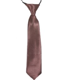 12 Wholesale Brown Kid Necktie