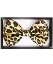 12 Wholesale Leopard Patterned Bowtie