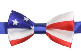 12 Wholesale Kid Bowtie American Flag