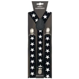 12 Pieces Stylish Stars Suspender - Suspenders