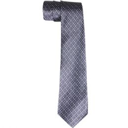 12 Wholesale Gray And Black Wide Dress Tie