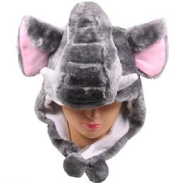 12 pieces Elephant Hats - Winter Animal Hats