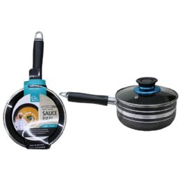 6 pieces 2qt Nonstick Sauce Pan W/lid - Pots & Pans
