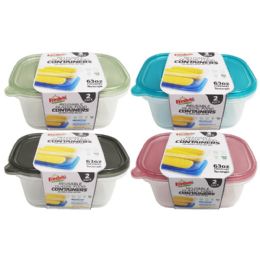 48 pieces 63oz/1850ml 2pk Reusable Container rt - Food Storage Containers