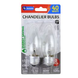 48 pieces 2pk E26 Clear Torpedo Bulb 40w - Lightbulbs