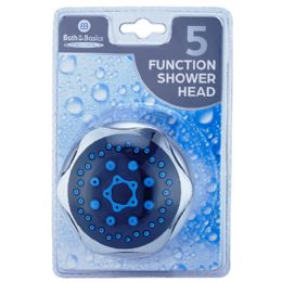 12 of 9cm Shower Head 5 Function Chrome