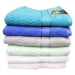 24 of 16x28 Velor Hand Towel 5lbs Assort