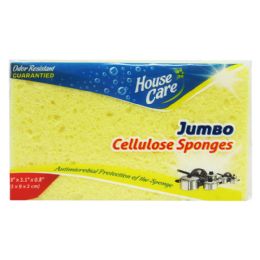 48 pieces 2 Pack Jumbo Cellouse Sponge - Scouring Pads & Sponges