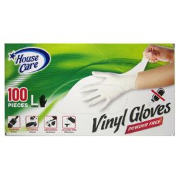 10 of 0 Pcs Large Vinyl Disposable Gloves
