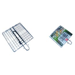 48 pieces 20cm Bbq Grill With Pvc Handle - BBQ supplies