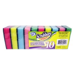 36 pieces 10pcs Sponge Scouring Pads - Scouring Pads & Sponges
