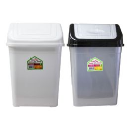 24 pieces 10 Lt Clasico Dustbin - Waste Basket