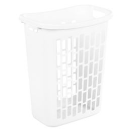 6 pieces Rect Open Hamper White - 0 - Laundry Baskets & Hampers