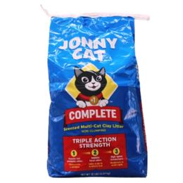 3 pieces 10 Lb. Jonny Cat Complete - Pet Grooming Supplies