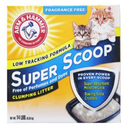 3 pieces 14lb Ah Super Scoop Fra Free Cat Litte - Pet Grooming Supplies