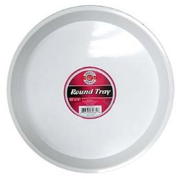 25 of 12" White Round Tray