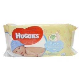 10 Pieces 56ct 59588 Huggies Baby Wipes Pure - Baby Beauty & Care Items