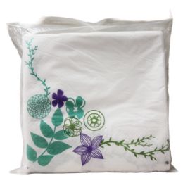 36 pieces 13x13 Leaves Design Napkin 40ct - Napkin and Paper Towel Holders