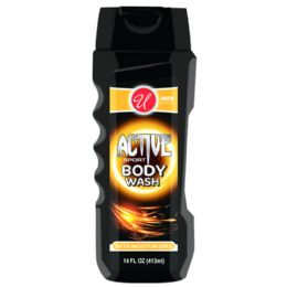 12 pieces 14oz Men Body Wash Active Sport - Soap & Body Wash