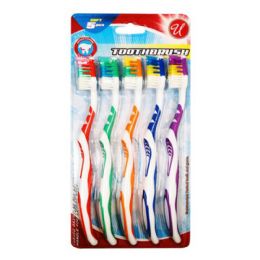 48 Wholesale 5 Pack Tooth Brush Value Pack Soft