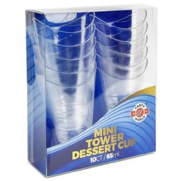 48 Wholesale 10ct Mini Tower Dessert Cup 65ml