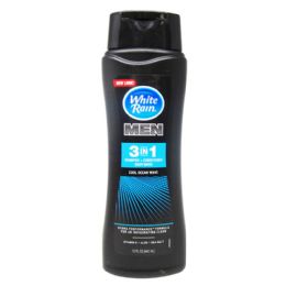 6 pieces W/r Men's 3 In 1 Shmp/cond/bw 15oz - Shampoo & Conditioner